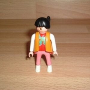 Femme pantalon rose Playmobil
