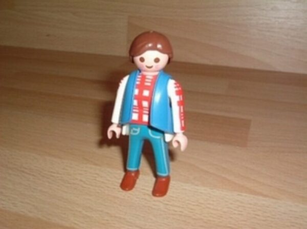 Lot De Pièces Playmobil : Personnages Avec Gilets (catégorie 2, Réf 37) - Occasion Très Bon état