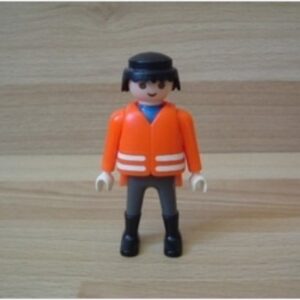 Pompier orange Playmobil
