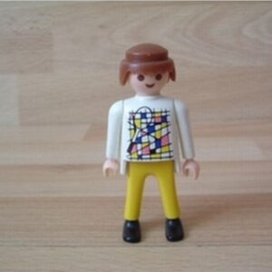Homme pantalon jaune Playmobil