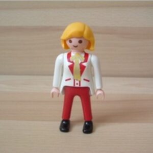 Femme pantalon rouge Playmobil