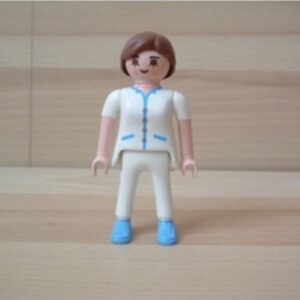 Femme pantalon blanc Playmobil
