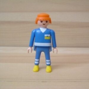 Homme pantalon bleu Playmobil