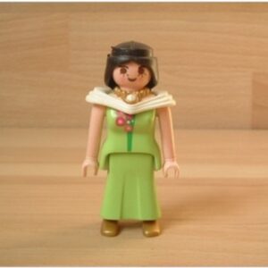 Femme robe verte Playmobil