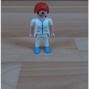Femme tunique blanche Playmobil