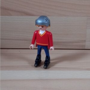 Homme roller et casque Playmobil