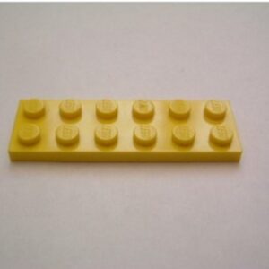 Plaque 12 picots 2×6 Lego