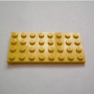 Plaque 32 picots 4×8 Lego