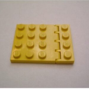 Charnière avec plaque 12 picots Lego