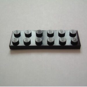 Plaque 12 picots 2×6 Lego