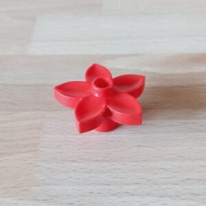 Fleur rouge Lego Duplo