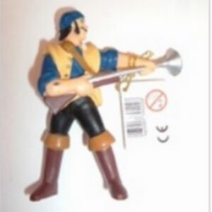 Pirate bleu fusil Figurine