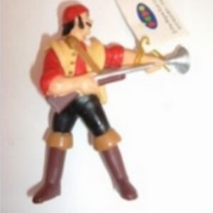 Pirate rouge fusil Figurine