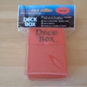 Deck box ultra pro red neuf