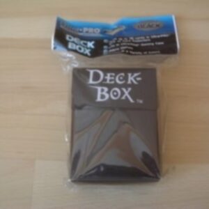Deck box ultra pro black neuf