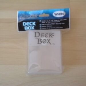 Deck box ultra pro white neuf