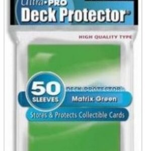 50 Pochettes Ultra Pro Deck Protector green neuf