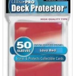 50 Pochettes Ultra Pro Deck Protector red neuf