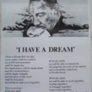 I Have a Dream Martin Luther King Poster