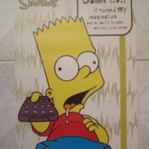 Simpsons damn tv Poster Simpson
