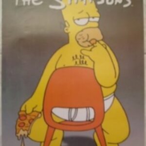 Simpsons Sex lies Poster Simpson