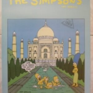 Simpsons Palais Taj Mahal Poster Simpson