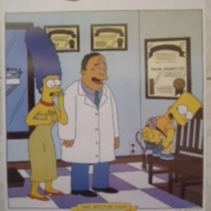 Simpsons docteur Poster Simpson