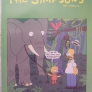 Simpsons Éléphant Poster Simpson