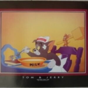 Tom & Jerry milk Poster