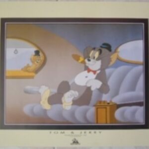 Tom & Jerry cigare Poster