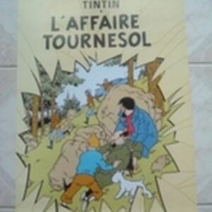 L’Affaire Tournesol poster Tintin