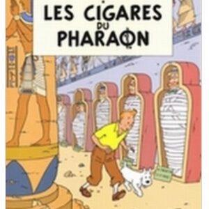 Les Cigares du Pharaon poster Tintin