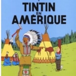 Tintin en Amérique poster Tintin