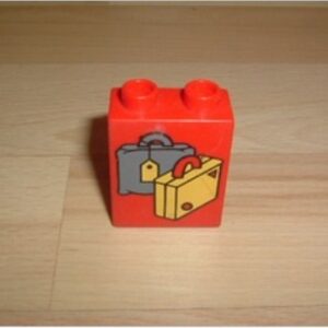Brique 2 picots valise Lego Duplo