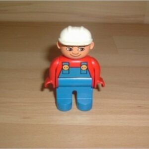 Homme salopette bleue Lego Duplo