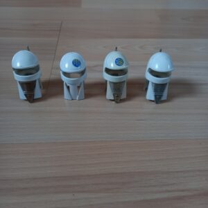 Casques cosmonaute blanc lot en l’état Playmobil