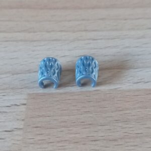 Manchettes brassards gris Playmobil