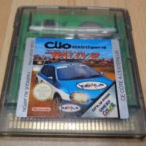 Jeu Nintendo Game Boy color Clio Renault rally 2