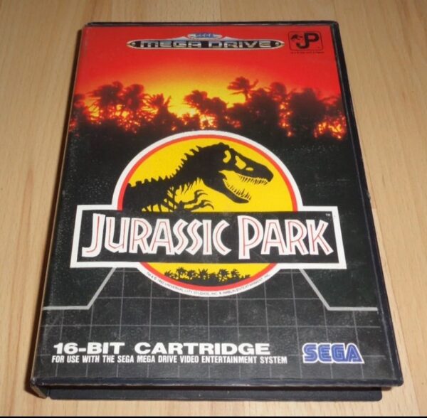 Jeu Mega Drive Sega Jurassic Park