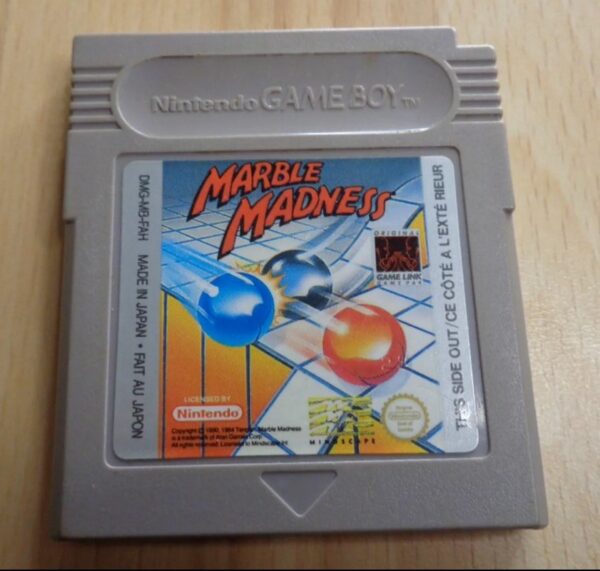 Jeu Nintendo Game Boy Marble Madness