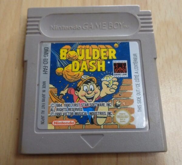 Jeu Nintendo Game Boy Boulder Dash