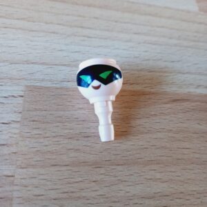 Tête avec masque yeux verts Playmobil