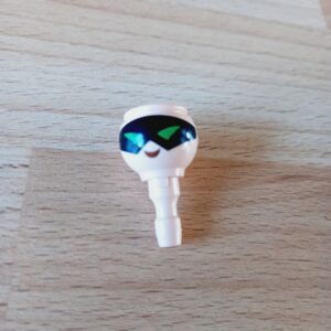 Tête avec masque yeux verts Playmobil