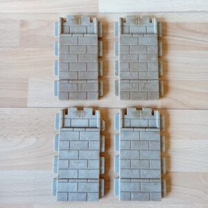 Lot en l&rsquo;état murs pleins droits Playmobil