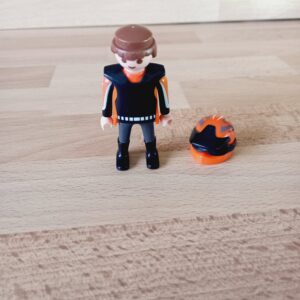 Pilote moto cross Playmobil