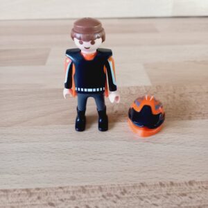 Pilote moto cross Playmobil