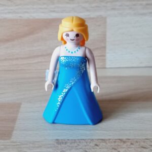 Femme robe de soirée bleue Playmobil