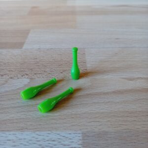 Massues vertes pour jongleur Cirque Playmobil
