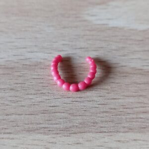Collier rose neuf Playmobil