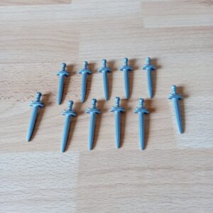 Épées chevalier argentée neuf Playmobil